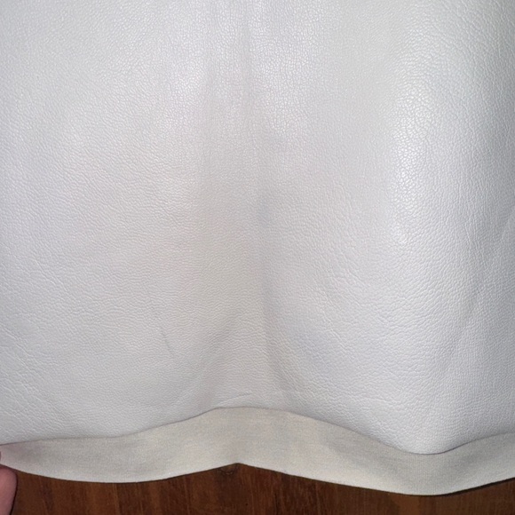 Commando Faux Leather Crop Top in White - Picture 9 of 11